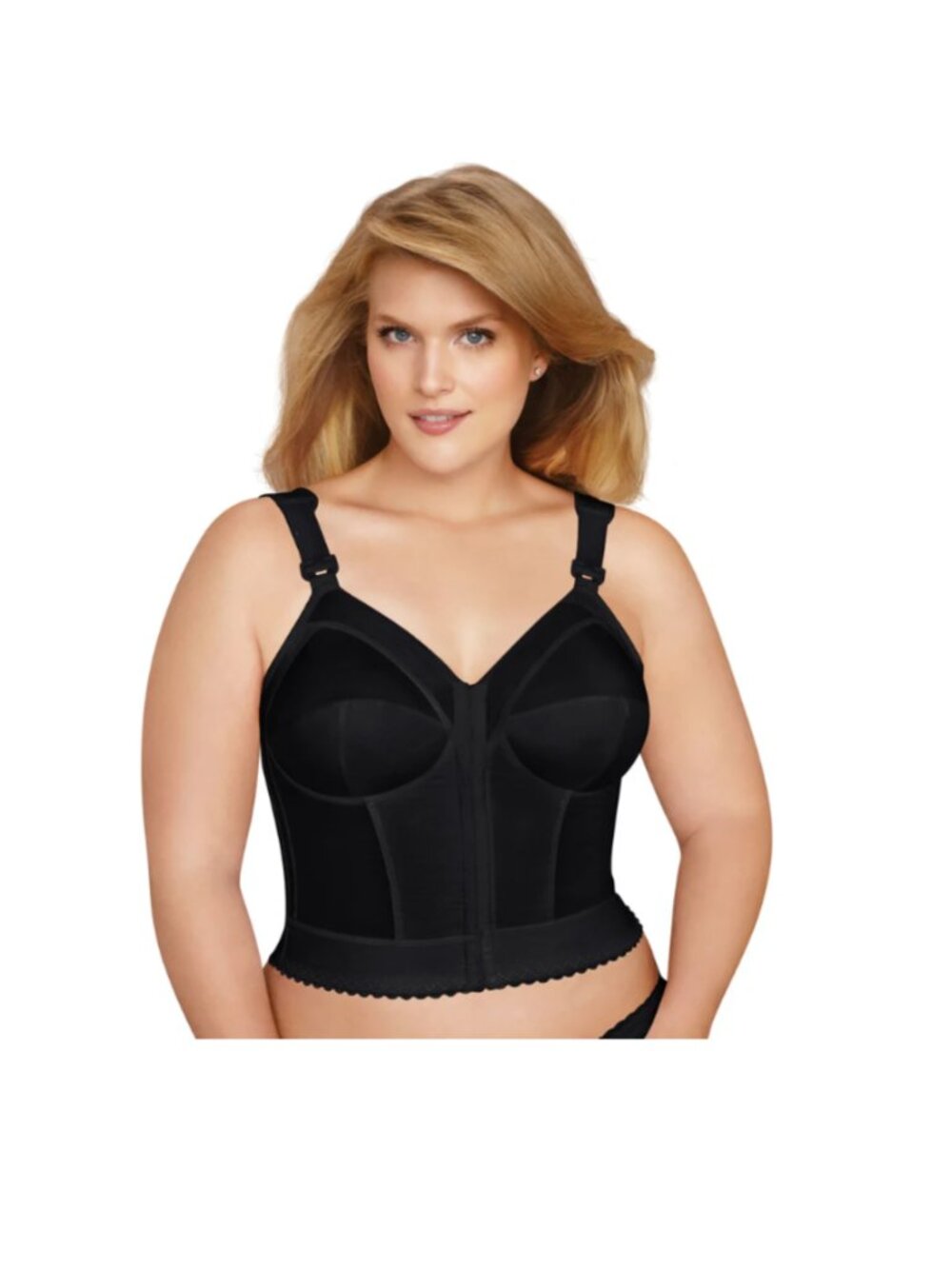 NWOT Exquisite Form Fully Slimming Wireless Back & Posture Support Longline Bra